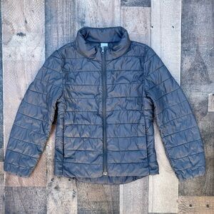 Old Navy Kids Boys Or Girl Unisex Gray Puffer Jacket Size XS 5